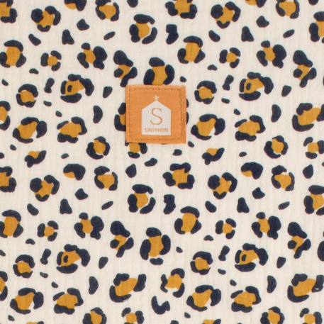Sac cabas en gaze de coton matelassé imprimé Ecru 3 - vertbaudet enfant 