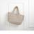 Sac cabas en gaze de coton matelassé imprimé Ecru 1 - vertbaudet enfant 