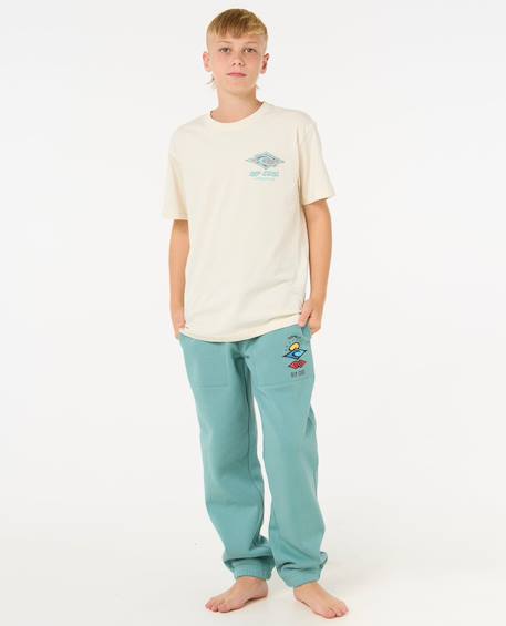 Pantalon de survêtement icons of surf enfant Black+Blue lagoon+Grey marle+Khaki sand 9 - vertbaudet enfant 