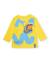 T-shirt garçon en maille avec poche imprimée Jaune 1 - vertbaudet enfant 