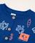 T-shirt pour garçon en maille avec patte de boutonnage sur le devant Bleu 3 - vertbaudet enfant 