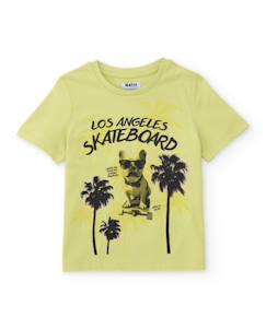 Garçon-T-shirt, polo, sous-pull-T-shirt-T-shirt garçon en maille de style californien