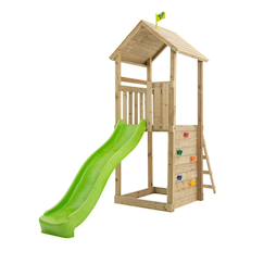 Tour de jeux toboggan skywood bois h270cm  - vertbaudet enfant