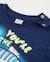 T-shirt garçon en maille d’inspiration marine Bleu 3 - vertbaudet enfant 