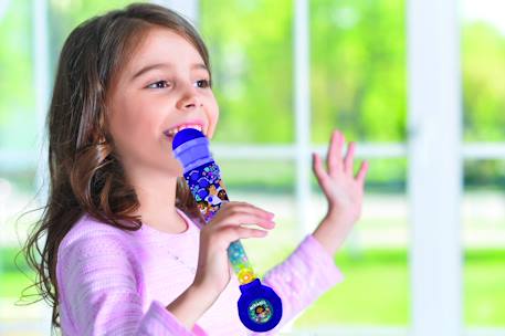 Microphone encanto avec tube lumineux et enceinte Violet 5 - vertbaudet enfant 
