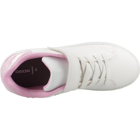 Basket fille modèle j eclyper a Blanc+Blanc c0406 12 - vertbaudet enfant 
