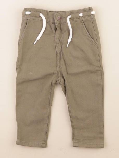 Pantalon - 6 mois Vert 1 - vertbaudet enfant 