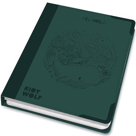 Tablette lumineuse avec dessins à décalquer kidydraw meli-melo Bleu+Vert d'eau+Vert foncé+Vert menthe 13 - vertbaudet enfant 
