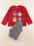 Pyjama velours - 5 ans Rouge 1 - vertbaudet enfant 