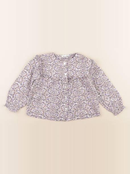 Blouse - 3 ans Violet 1 - vertbaudet enfant 
