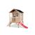 Maisonnette en bois fsc pilotis toboggan loft 300 Gris+Naturel 8 - vertbaudet enfant 