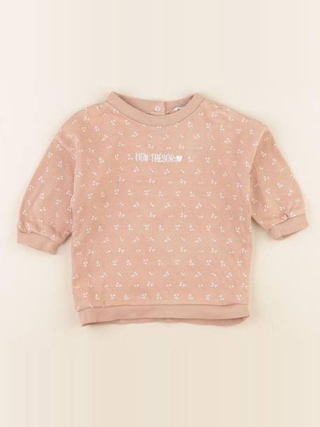 Sweat - 12 mois Rose 1 - vertbaudet enfant 