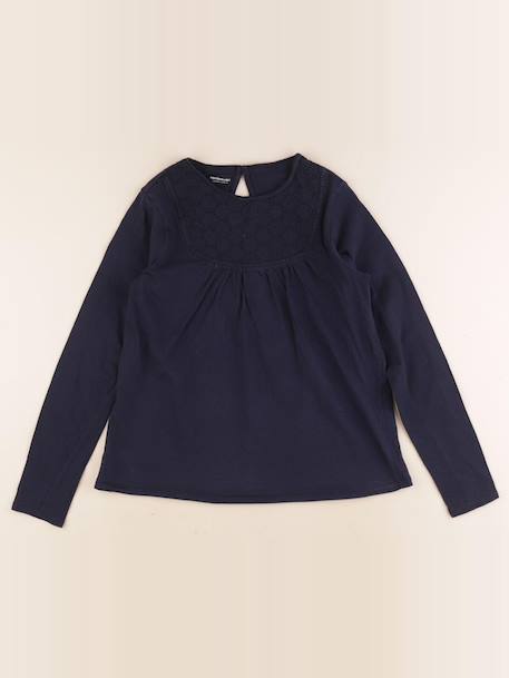 Tee-shirt - 12 ans Bleu 1 - vertbaudet enfant 