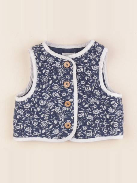 Gilet - 6 mois Bleu 1 - vertbaudet enfant 