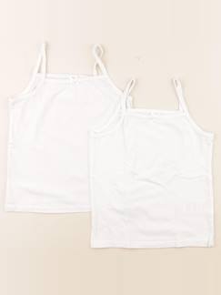 Seconde main-Fille-Lot de 2 maillots de corps - 8 ans