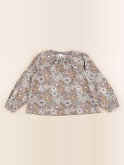 Seconde main-Fille-Blouse velours - 7 ans