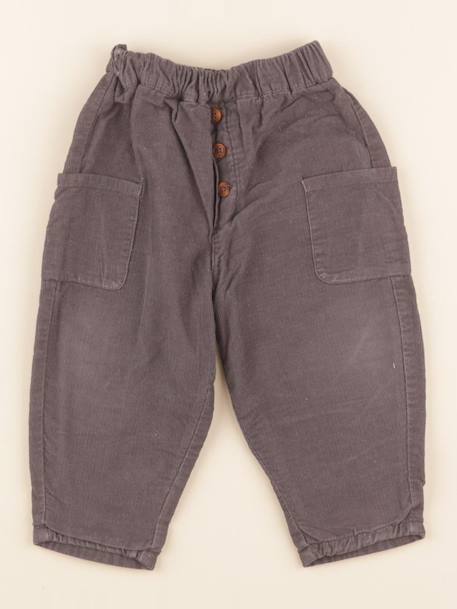 Pantalon - 12 mois Marron 1 - vertbaudet enfant 
