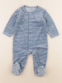 Seconde main-Garçon-Pyjama velours - 9 mois