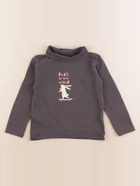 Sous-pull - 4 ans Gris 1 - vertbaudet enfant 