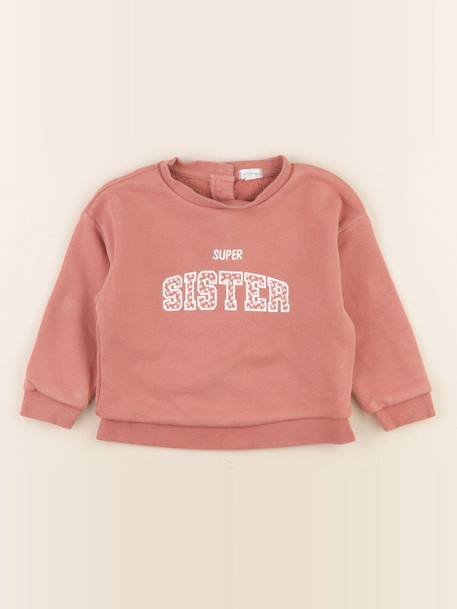 Sweat - 24 mois Rose 1 - vertbaudet enfant 