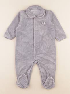 Seconde main-Garçon-Pyjama velours - 12 mois