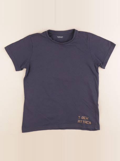 Tee-shirt - 10 ans Bleu 1 - vertbaudet enfant 