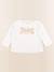 Tee-shirt - 5 ans Blanc, or 1 - vertbaudet enfant 