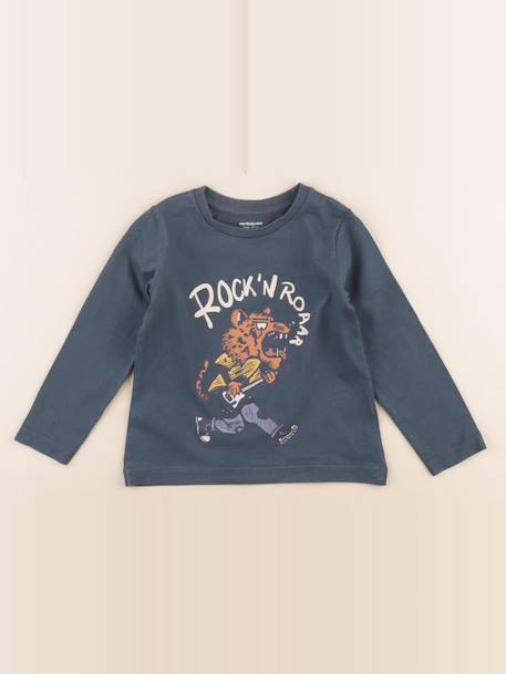 Tee-shirt - 3 ans Bleu 1 - vertbaudet enfant 