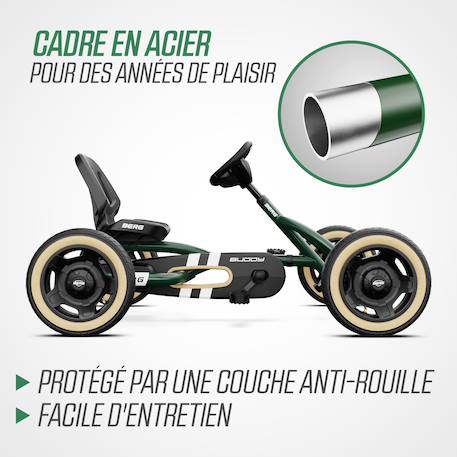 Kart à pédales enfant 3 ans+ Blue+Green+Yellow 11 - vertbaudet enfant 