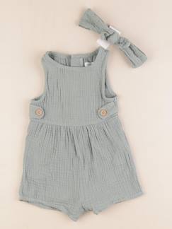 Seconde main-Fille-Salopette, combinaison-Combinaison - 6 mois