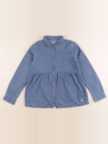 Blouse - 10 ans Bleu 1 - vertbaudet enfant 