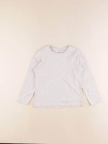 Tee-shirt - 6 ans Gris 1 - vertbaudet enfant 