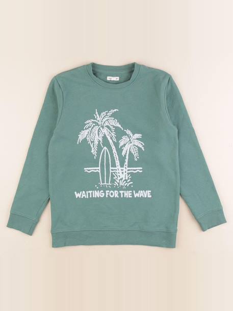 Sweat - 10 ans Vert 1 - vertbaudet enfant 