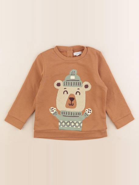 Sweat - 36 mois Marron 1 - vertbaudet enfant 