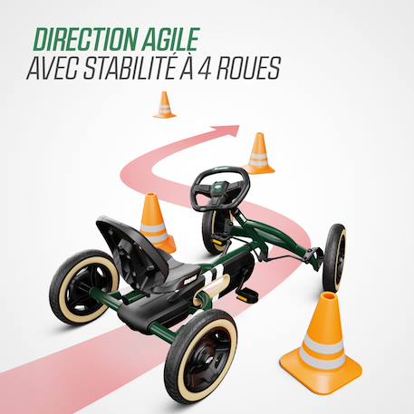 Kart à pédales enfant 3 ans+ Blue+Green+Yellow 10 - vertbaudet enfant 