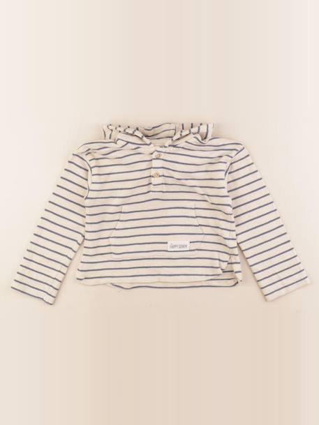 Sweat - 36 mois Blanc, bleu 1 - vertbaudet enfant 
