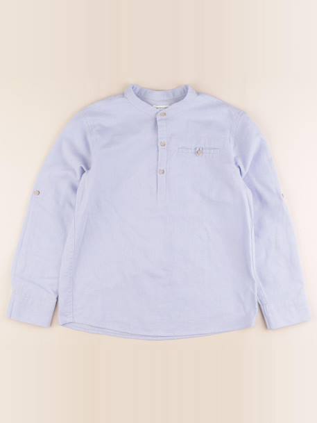 Chemise - 12 ans Bleu 1 - vertbaudet enfant 
