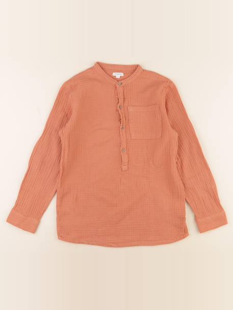 Chemise - 12 ans Orange 1 - vertbaudet enfant 