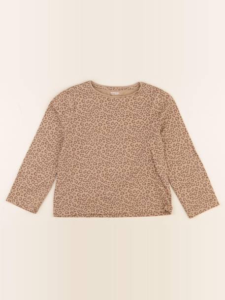 Tee-shirt - 8 ans Marron 1 - vertbaudet enfant 