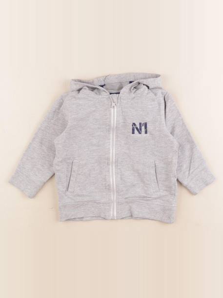 Sweat - 3 ans Gris 1 - vertbaudet enfant 