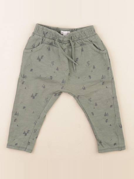 Pantalon - 12 mois Vert 1 - vertbaudet enfant 