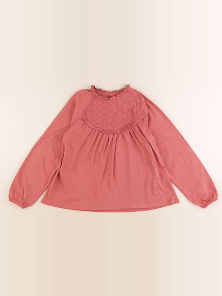 Tee-shirt - 12 ans Rose 1 - vertbaudet enfant 