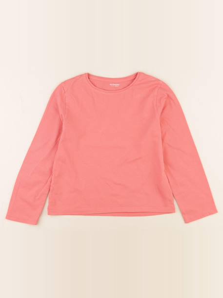 Tee-shirt - 8 ans Rose 1 - vertbaudet enfant 