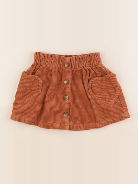 Jupe - 4 ans Marron 1 - vertbaudet enfant 