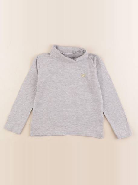 Sous-pull - 4 ans Gris 1 - vertbaudet enfant 