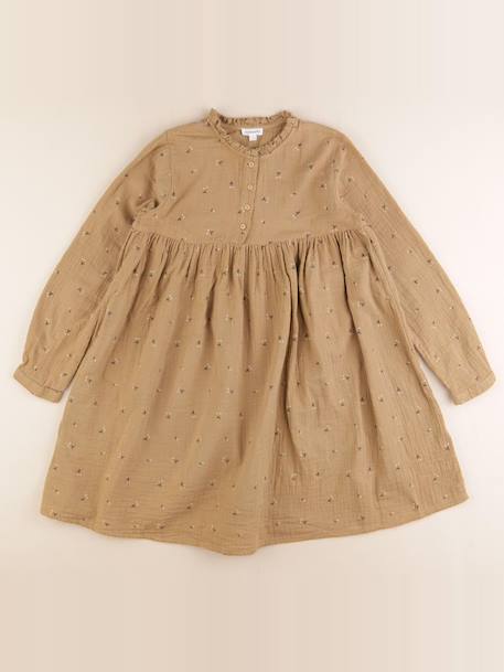 Robe - 10 ans Marron 1 - vertbaudet enfant 