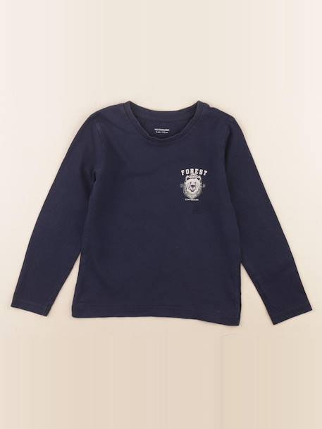 Tee-shirt - 5 ans Bleu 1 - vertbaudet enfant 
