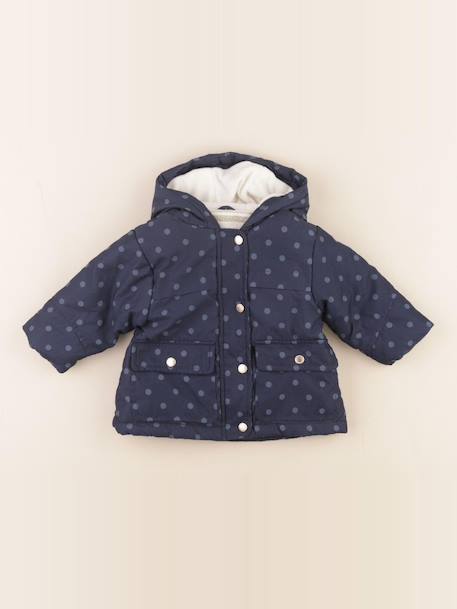 Manteau - 3 mois Bleu 1 - vertbaudet enfant 