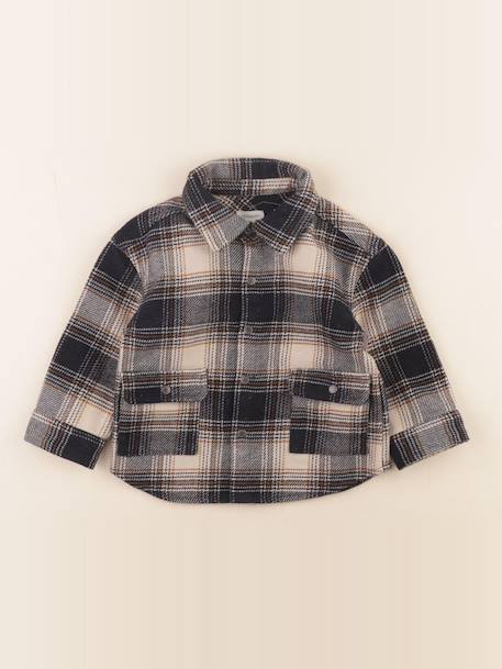 Chemise - 18 mois Beige, bleu 1 - vertbaudet enfant 