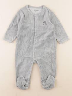 Seconde main-Garçon-Pyjama velours - 9 mois